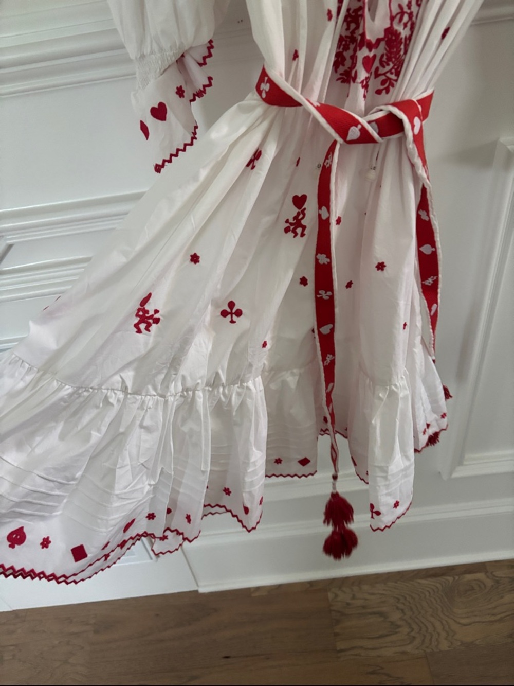 Alemais Hearts Embroidered Mini Dress - Picture 6 of 9